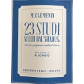 *CLEMENTI 23 STUDI SCELTI DAL GRADUS