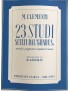 CLEMENTI 23 STUDI SCELTI DAL GRADUS