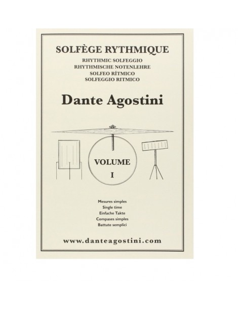 DANTE AGOSTINI SOLFEGGI RITMICI VOL 1