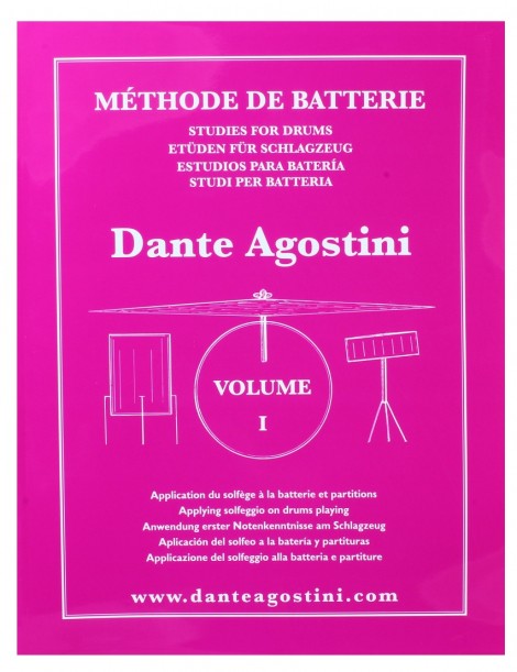 DANTE AGOSTINI METODO PER BATTERIA VOL 1