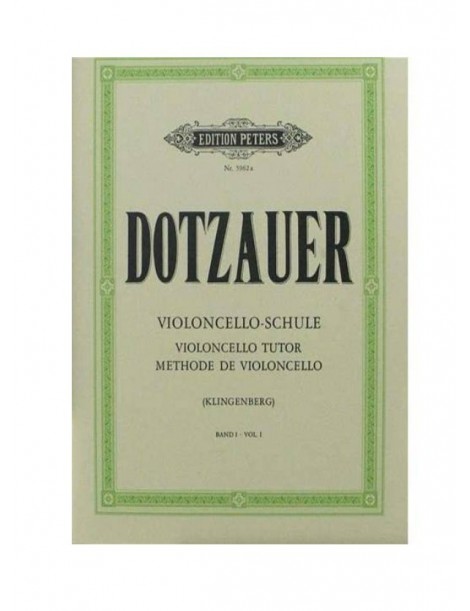 DOTZAUER METODO PER VIOLONCELLO VOL 1°