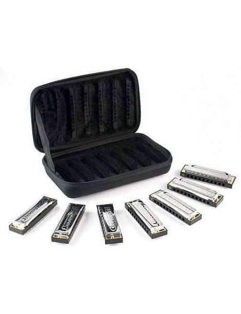 SET ARMONICHE HOHNER DIATONICHE 7 PZ