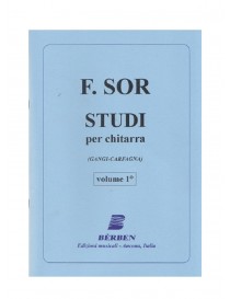 SOR STUDI PER CHITARRA VOL 1