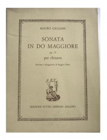 GIULIANI SONATA IN DO MAGGIORE PER CHITARRA OP 15