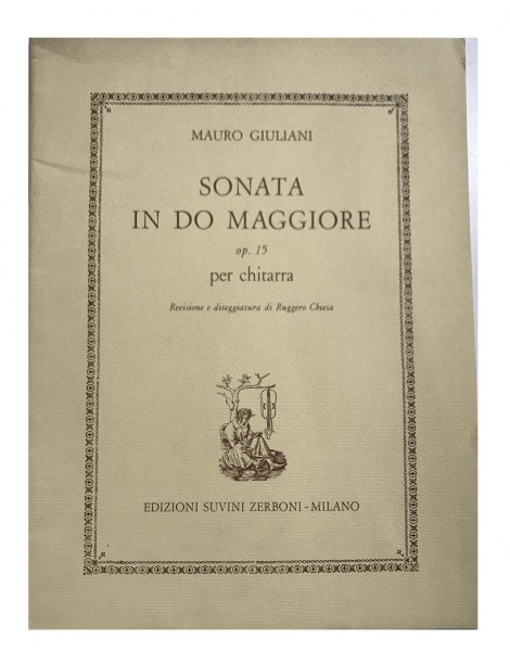 GIULIANI SONATA IN DO MAGGIORE PER CHITARRA OP 15