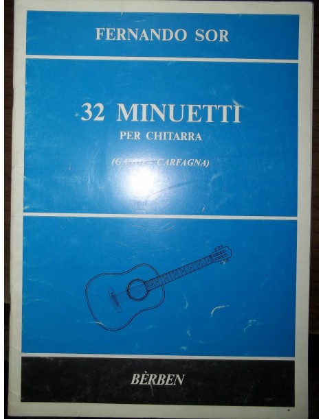 SOR 32 MINUETTI PER CHITARRA