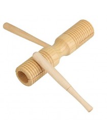 WOOD BLOCK DOPPIO -GUIRO