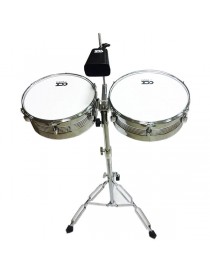 TIMBALES DADI 13'-14' CON SUPPORTO E CAMPANACCIO