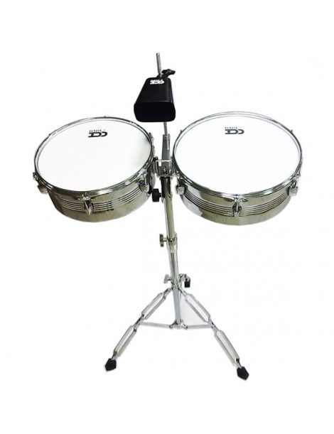 TIMBALES DADI 13'-14' CON SUPPORTO E CAMPANACCIO