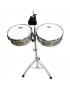 TIMBALES DADI 13'-14' CON SUPPORTO E CAMPANACCIO