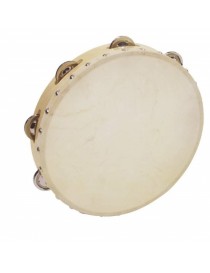 TAMBURELLA DAM CM 25 CON PELLE NATURALE E PIATTINI