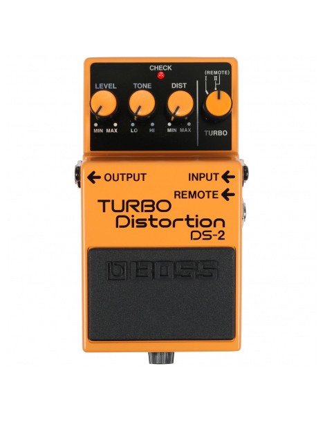 BOSS DS-2 TURBO DISTORTION PEDALE CHITARRA EFFETTO