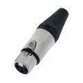 CONNETTORE NEUTRIK XLR 3 POLI FEMINA NC3FXX