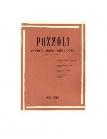 POZZOLI STUDI DI MEDIA DIFFICOLTA' PER PIANOFORTE
