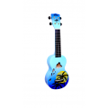 UKULELE SOPRANO MAHALO HAWAII BLUE