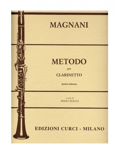 MAGNANI METODO COMPLETO PER CLARINETTO