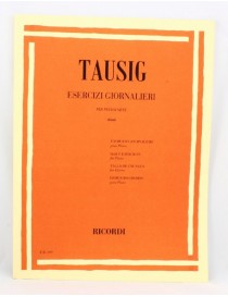 TAUSIG ESERCIZI GIORNALIERI PER PIANOFORTE