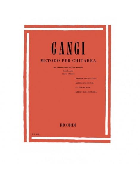 GANGI METODO PER CHITARRA  SECONDA PARTE