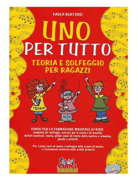 PAOLA BERTASSI UNO PER TUTTO TEORIA E SOLFEGGIO