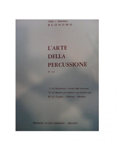 BUONOMO L'ARTE DELLA PERCUSSIONE VOL 2°