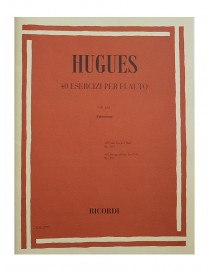 HUGUES 40 ESERCIZI PER FLAUTO OP101