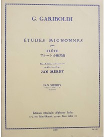 GARIBOLDI ETUDES MIGNONNES PER FLAUTO OP131