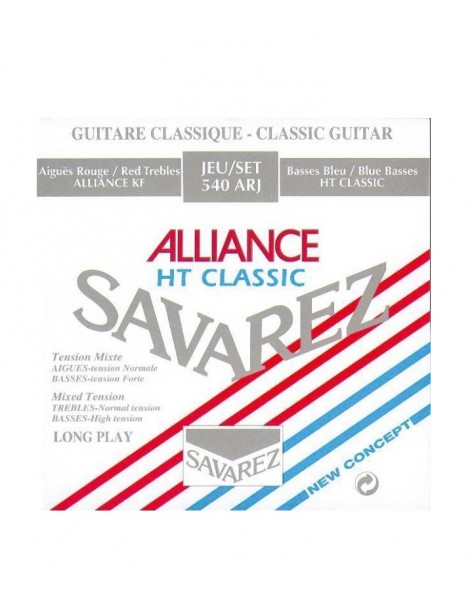 MUTA CORDE SAVAREZ ALLIANZ HT CLASSICA 540ARJ TENSIONE MISTA