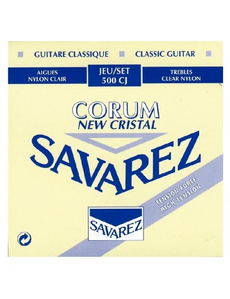 MUTA SAVAREZ 500CJ CRISTAL CORUM BLUE HIGH TENSION