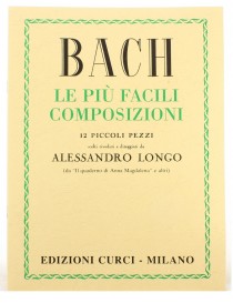  BACH LE PIU' FACILI COMPOSIZIONI 12 PICCOLI PEZZI
