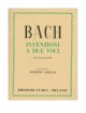BACH INVENZIONI A DUE VOCI PER PIANOFORTE