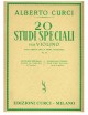 CURCI 20 STUDI SPECIALI PER VIOLINO IN PRIMA POSIZIONE OP 24