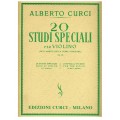 *CURCI 20 STUDI SPECIALI PER VIOLINO IN PRIMA POSIZIONE OP 24