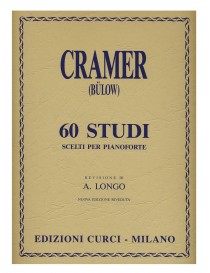 CRAMER 60 STUDI SCELTI PER PIANOFORTE