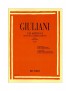 GIULIANI 120 ARPEGGI STUDI SUGLI ABBELLIMENTI OP1 PER CHITARRA