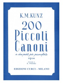 KUNZ 200 PICCOLI CANONI OP 14