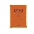 KAYSER 36 STUDI ELEMENTARI E PROGRESSIVI OP 20 PER VIOLINO VOL 1°