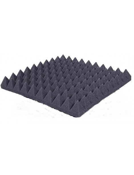 PANNELLO PIRAMIDALE FONOASSORBENTE 1000X500X80