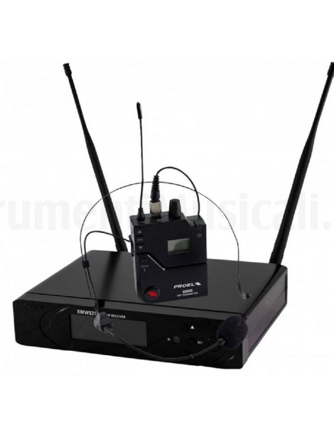 RADIOMICROFONO PROEL AD ARCHETTO RMW821H DEMO