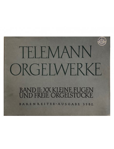 TELEMANN ORGELWERKE BAND II