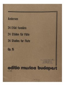 ANDERSEN 24 STUDI PER FLAUTO OP 15