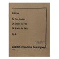 ANDERSEN 24 STUDI PER FLAUTO OP 15
