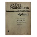 DONIZETTI SONATA IN FA MAGGIORE PER FLAUTO O OBOE E PIANOFORTE