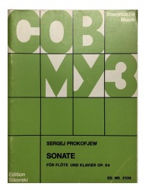 SERGEJ PROKAFJEW SONATE PER FLAUTO E PIANOFORTE OP 94 MUSICHE SOVIETICHE
