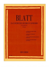 BLATT 24 ESERCIZI DI MECCANISMO PER CLARINETTO