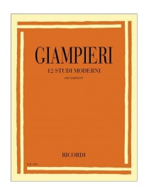 GIAMPIERI 12 STUDI MODERNI PER CLARINETTO