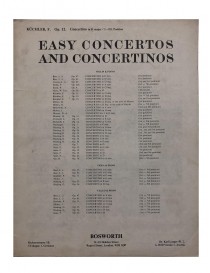KUCHLER CONCERTINO IN RE MAG OP 10