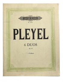 PLEYEL 6 DUOS OP 24 PER DUE VIOLINI