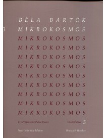BELA BARTOK MIKROKOSMOS VOL 3°