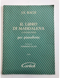 BACH IL LIBRO DI MADDALENA 12 PICCOLI PEZZI PER PIANOFOIRTE