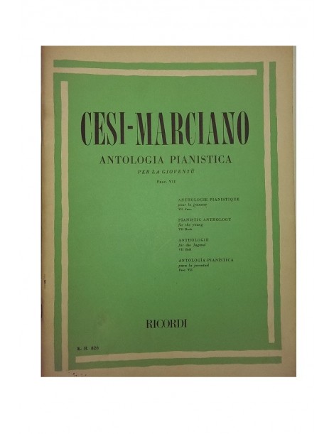 CESI MARCIANO ANTOLOGIA PIANISTICA VOL 7